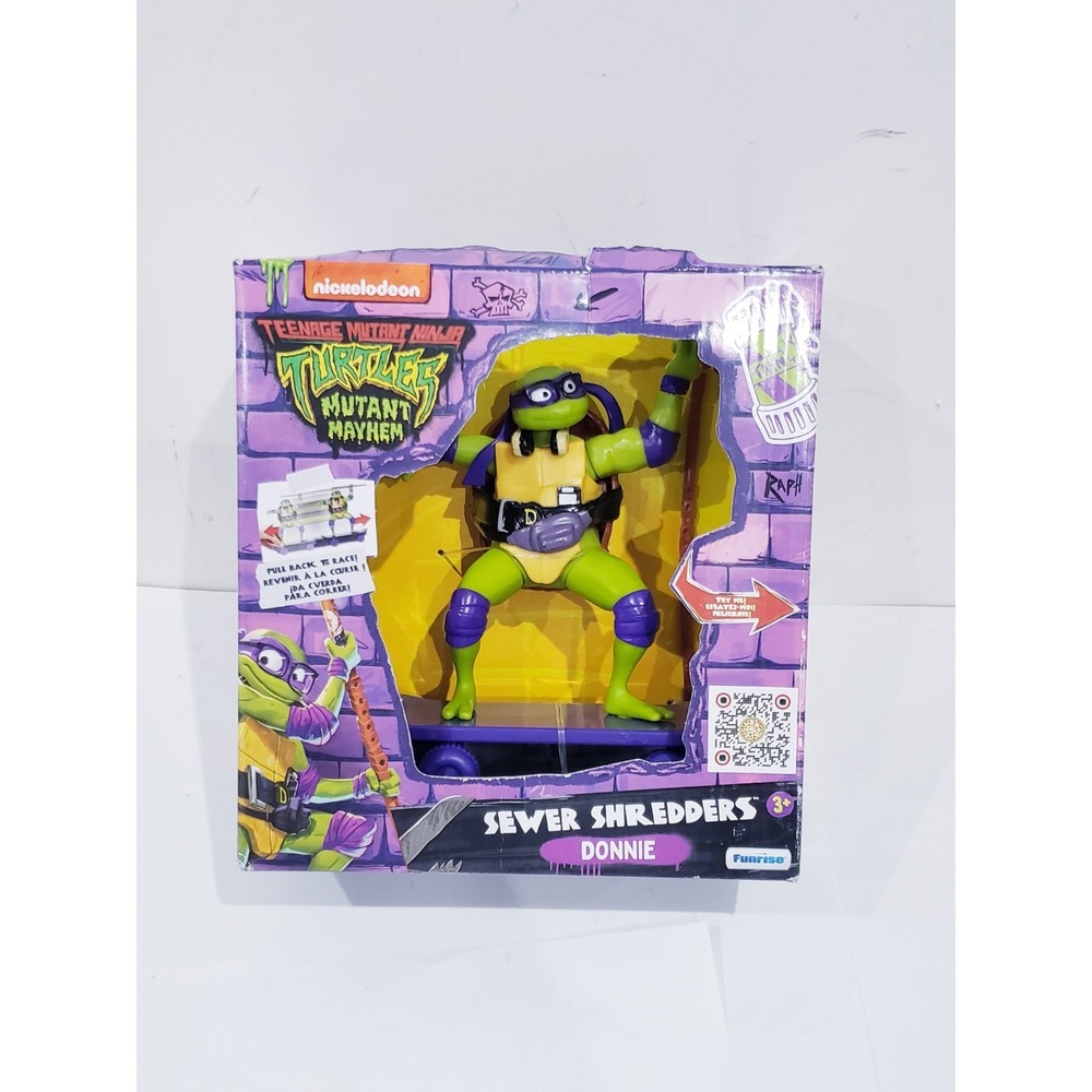 Teenage Mutant Ninja Turtles Donnie Sewer Shredders Mutant Mayhem TMNT NEW